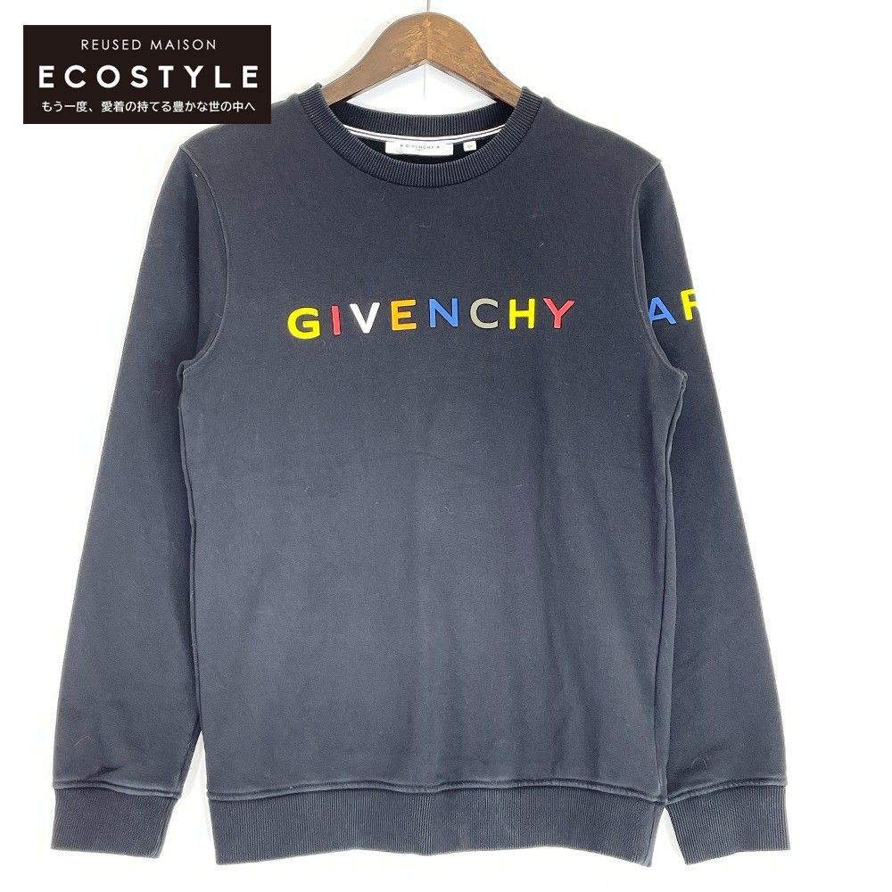 GIVENCHY ジバンシィ 【美品】H25170 マルチカラーロゴ クルーネック 