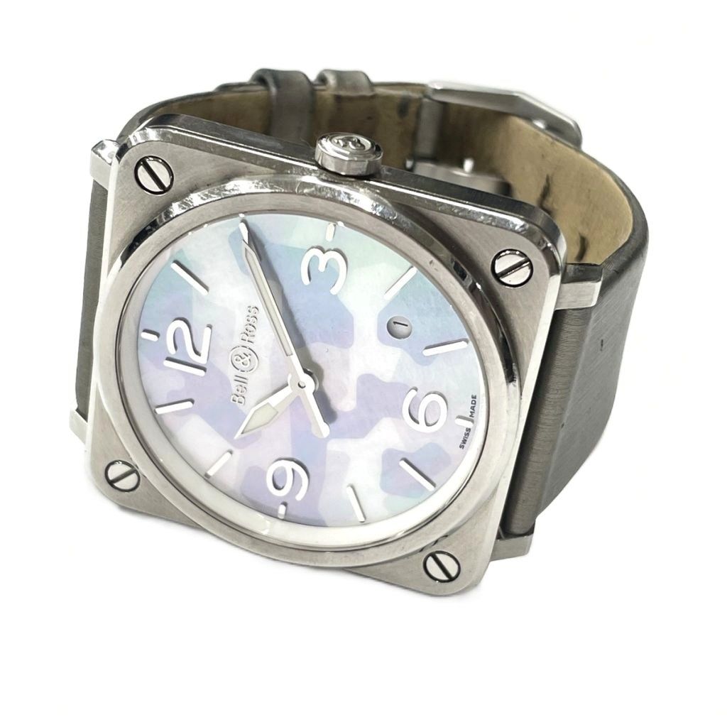 ボロット BELL&ROSS BRS-64 クォーツ カモフラージュ ボロット 様専用BELL&ROSS BRS-64 クォーツ カモフラージュ