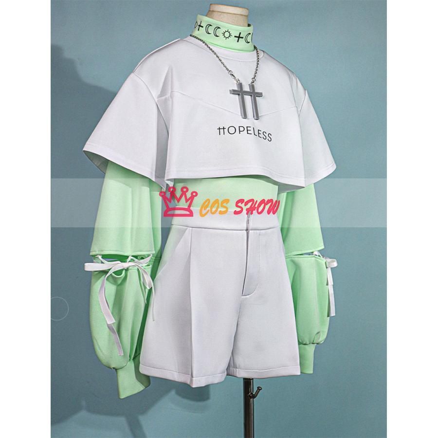 18TRIP エイティーントリップ エイトリ 白光糖衣 コスプレ衣装 ウィッグ追加 cosplay仮装 イベント クリスマス ハロウィン ステージ 文
