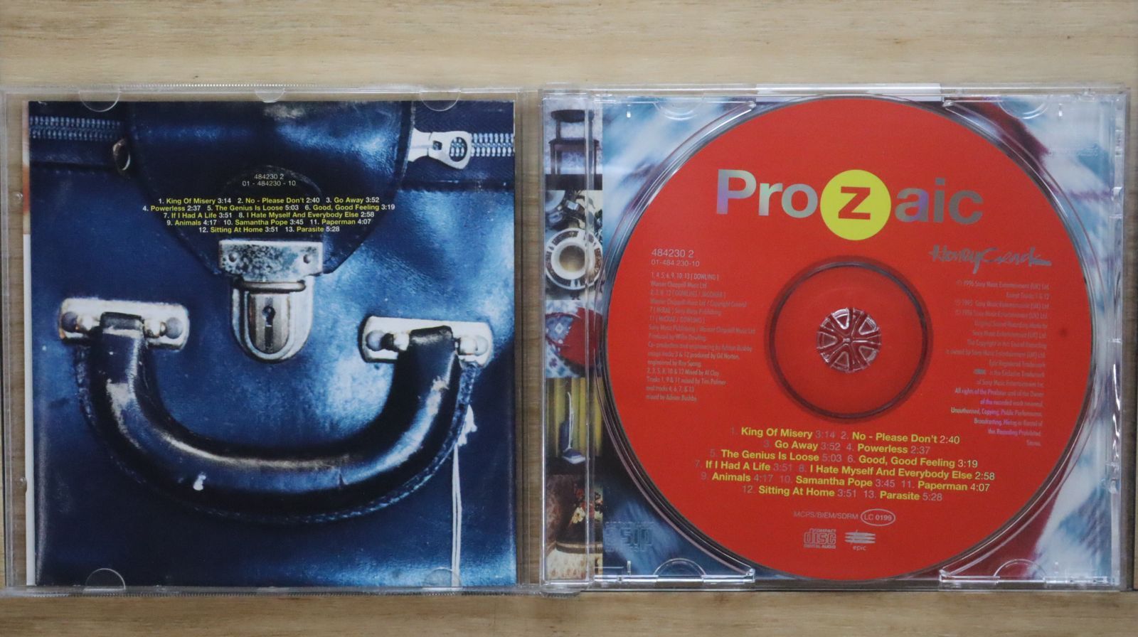 中古CD☆ハニークラック/Honeycrack□ Prozaic 【4842302