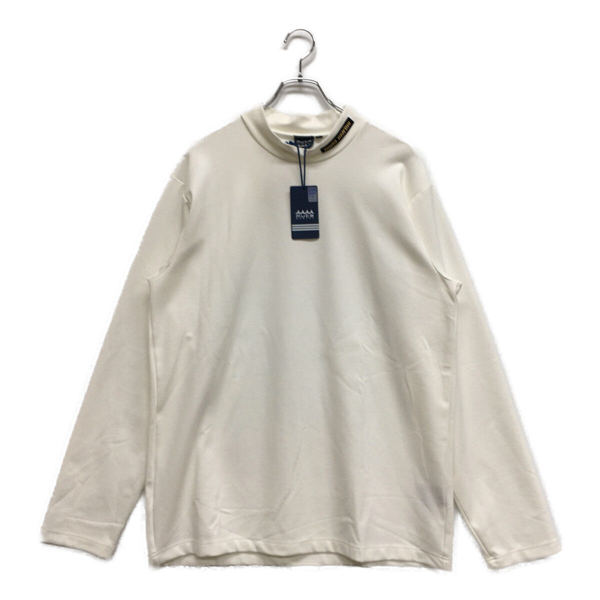 美品 muta marine ムータマリン 裏起毛 モックネック長袖シャツ 【公式