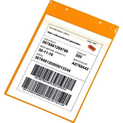 2営業日で発送 tarif 社 tarif PVCポケット マグネットタイプ A4縦型 イエロー