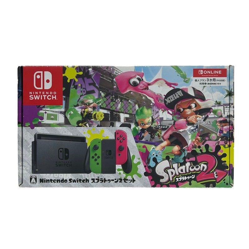 【ジャンク品】Nintendo Switch スプラトゥーン2モデル ジャンク扱い》ニンテンドースイッチ 初期型 スプラトゥーン2