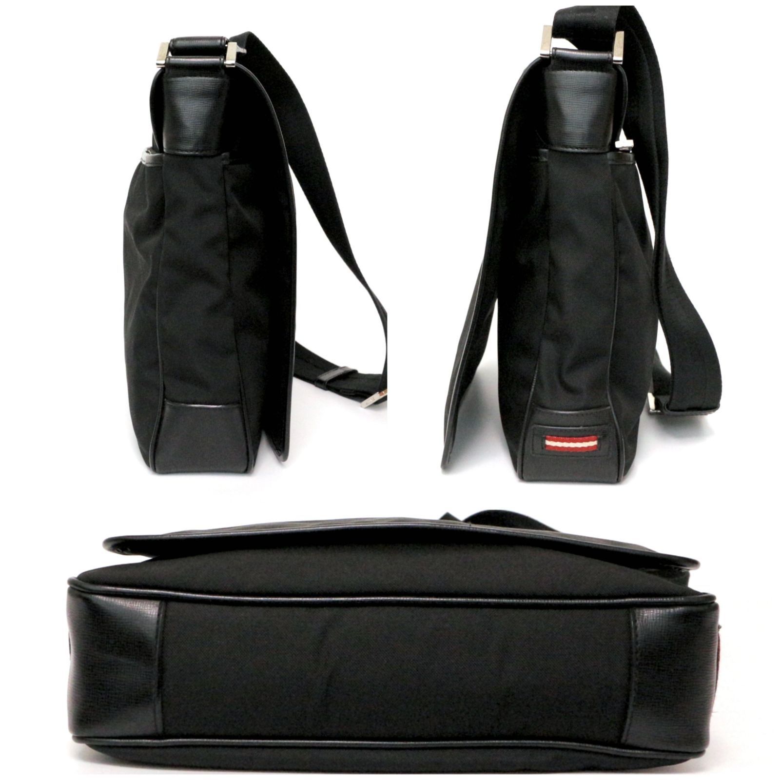 美品✨ BALLY バリー トレインスポッティング メッセンジャーバッグ 黒 バリー トレインスポッティング ショルダーバッグ ビジネス