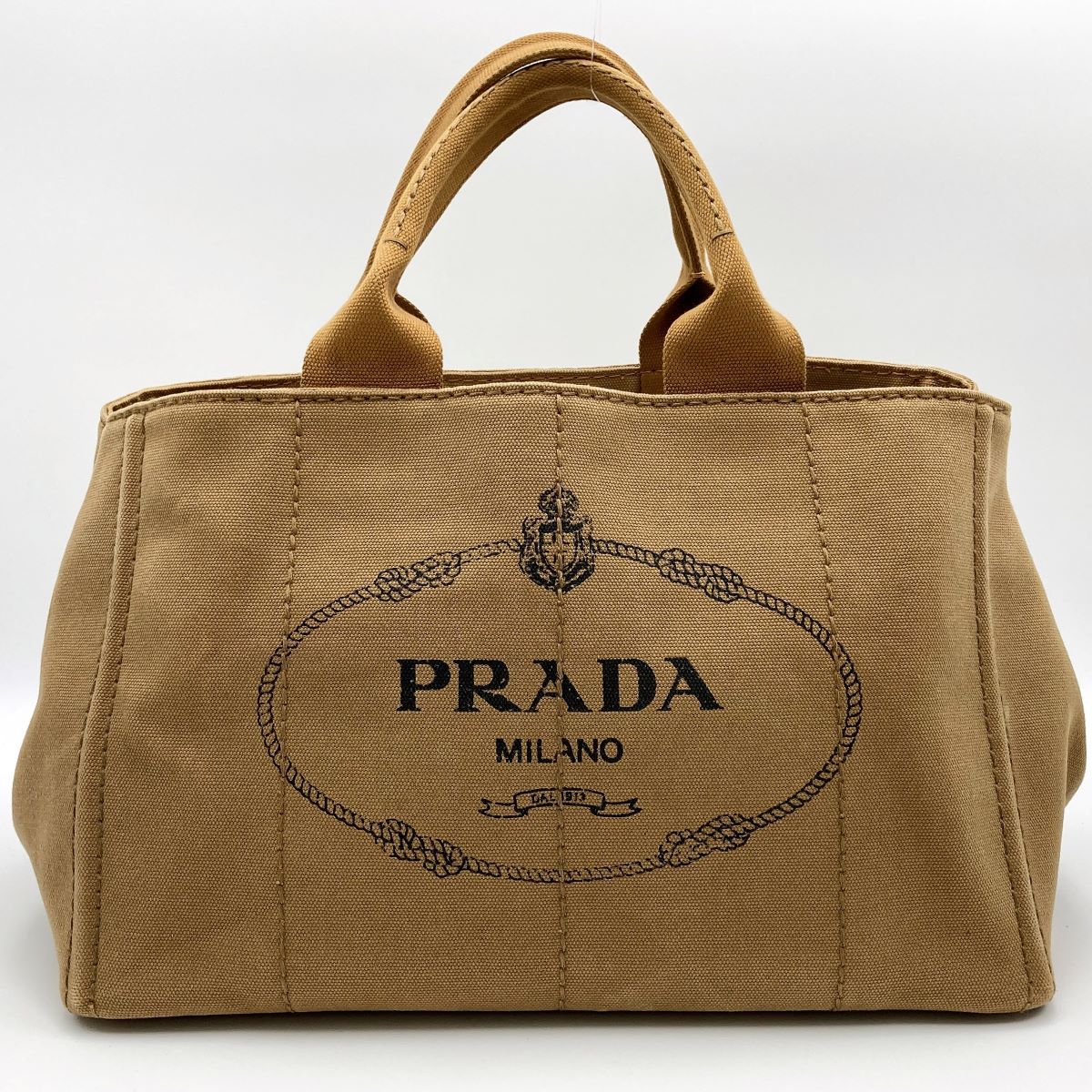 PRADA プラダ カナパ トートバッグ キャンバス レディース 中古（楽天  