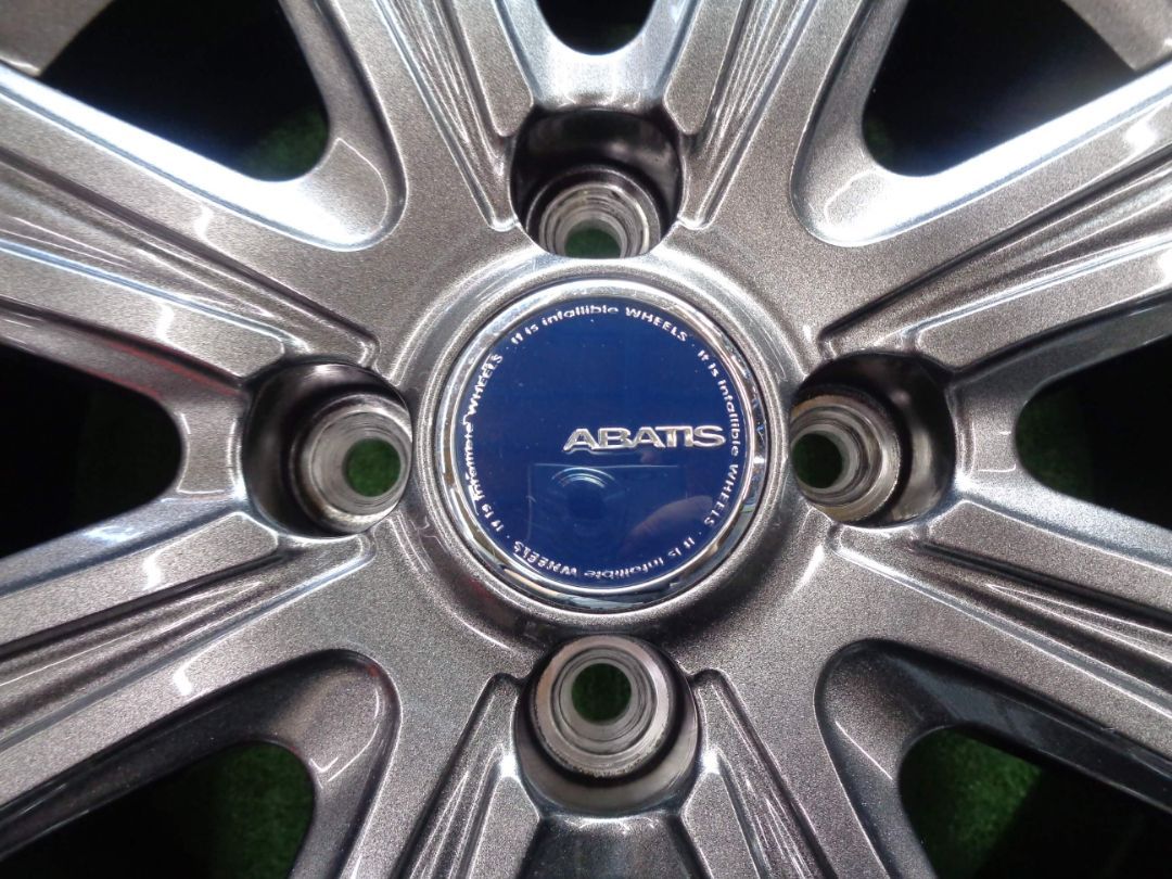 【激安大特価！】 ホイール アバティス EW 15インチ 4本セット 5.5J-15 4H100 42 ヤリス フィット Mazda2 アクア 神奈川県