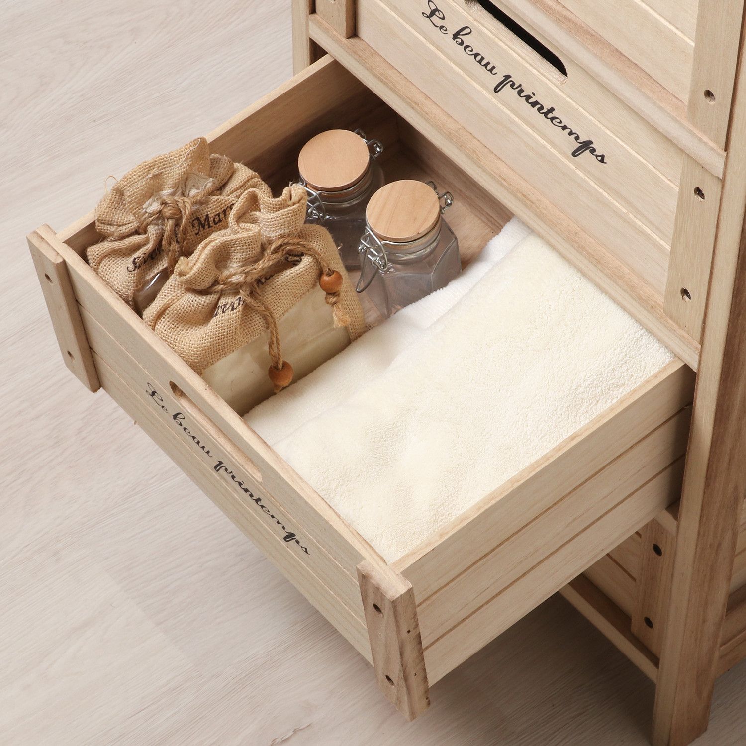 チェスト 桐 タイル天板 野菜ストッカー リビング キッチン 収納 北欧 4段 チェスト 桐 タイル天板 野菜ストッカー リビング キッチン 収納 北欧 4段