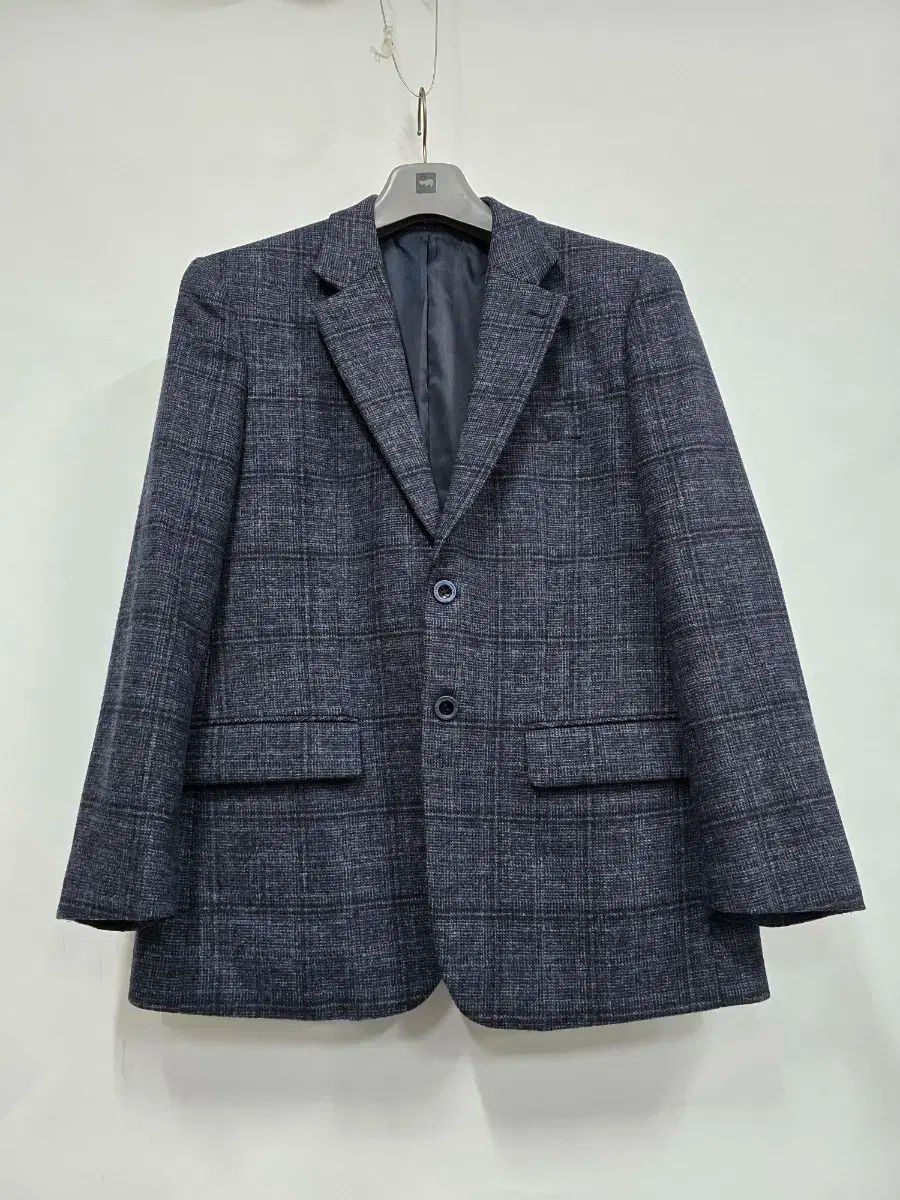 TUXY タキシー チェック パターン メンズ ジャケット ウール混