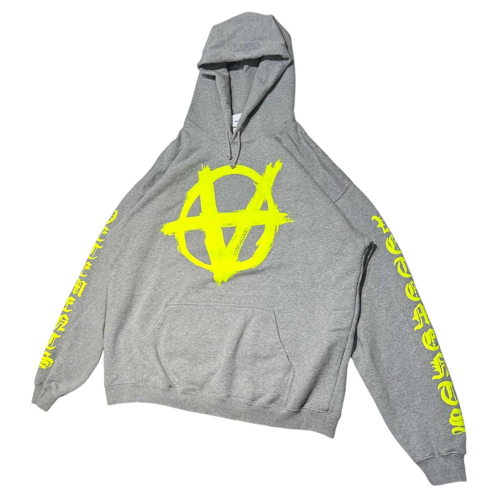 VETEMENTS ダブルアナーキーロゴ リバーシブルパーカー VETEMENTS(ヴェトモン) 21AW Double Anarchy Logo Hoodie ダブル