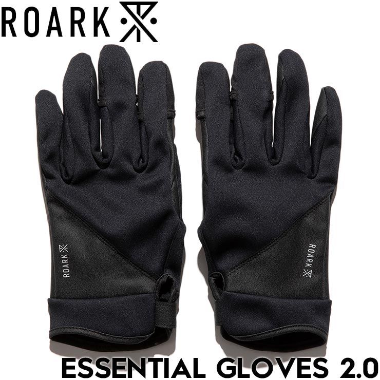 グローブ 手袋 THE ROARK REVIVAL ロアークリバイバル ESSENTIAL GLOVES 2.0 RAJ1071-BLK 日本代理店