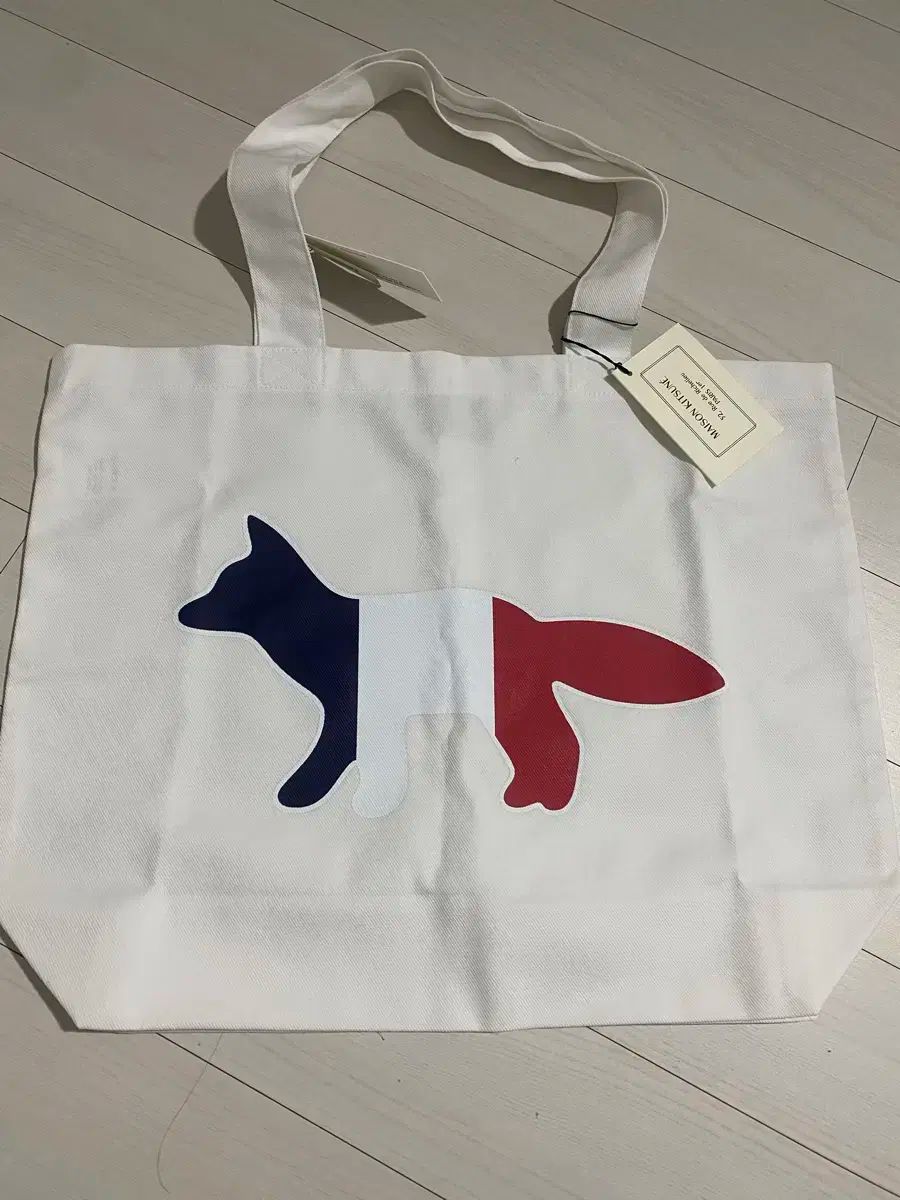 【雷市場（ポンジャン）商品韓国直送】 Maison Kitsuné(メゾン キツネ) トートバッグ 新品