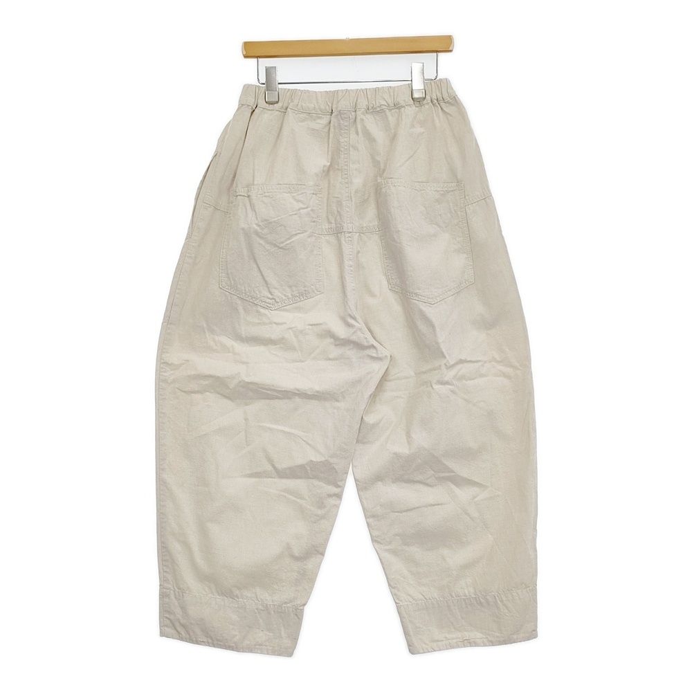 tumugu 6.3ozデニムダンガリーフル丈パンツ 定価21780円 TB25207 イージーワイド パンツ 25SS キナリ レディース ツムグ 5-1001M♪