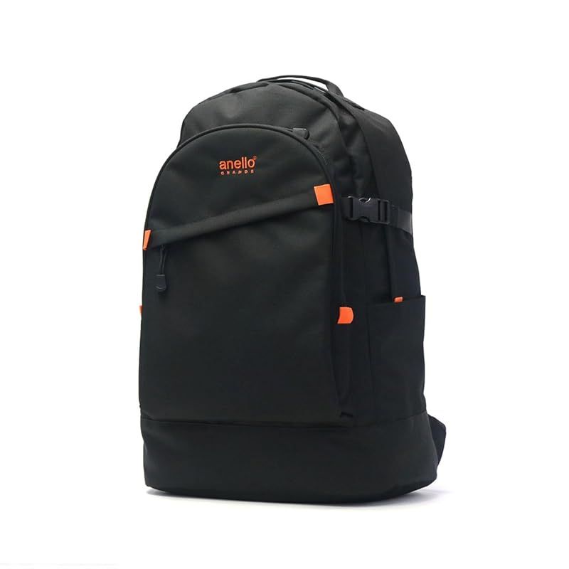 【特価商品】[アネロ グランデ] リュック メンズ ブラック/オレンジ Free Size