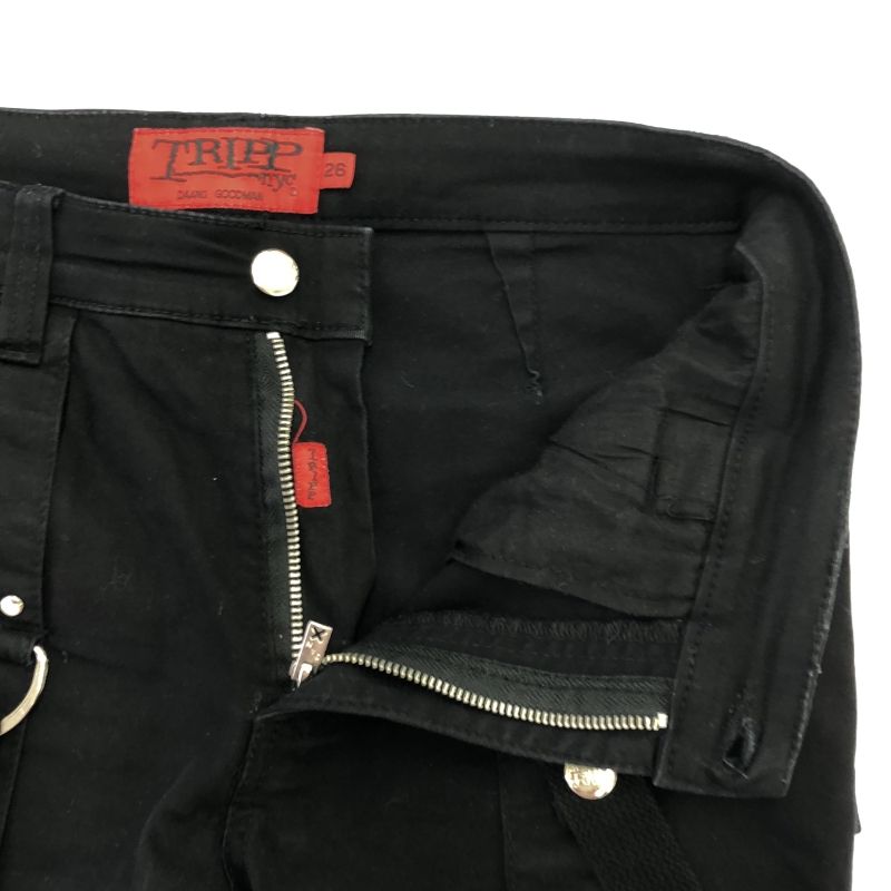 中古】TRIPP NYC ボンテージパンツ サイズ26 黒[91] - メルカリ