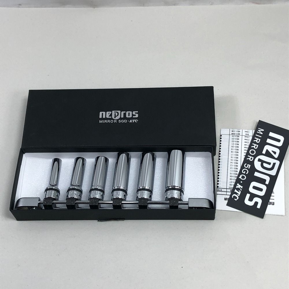 nepros 工具 ハンドツール ディープソケット S 本体のみ NTB3L06A シルバー