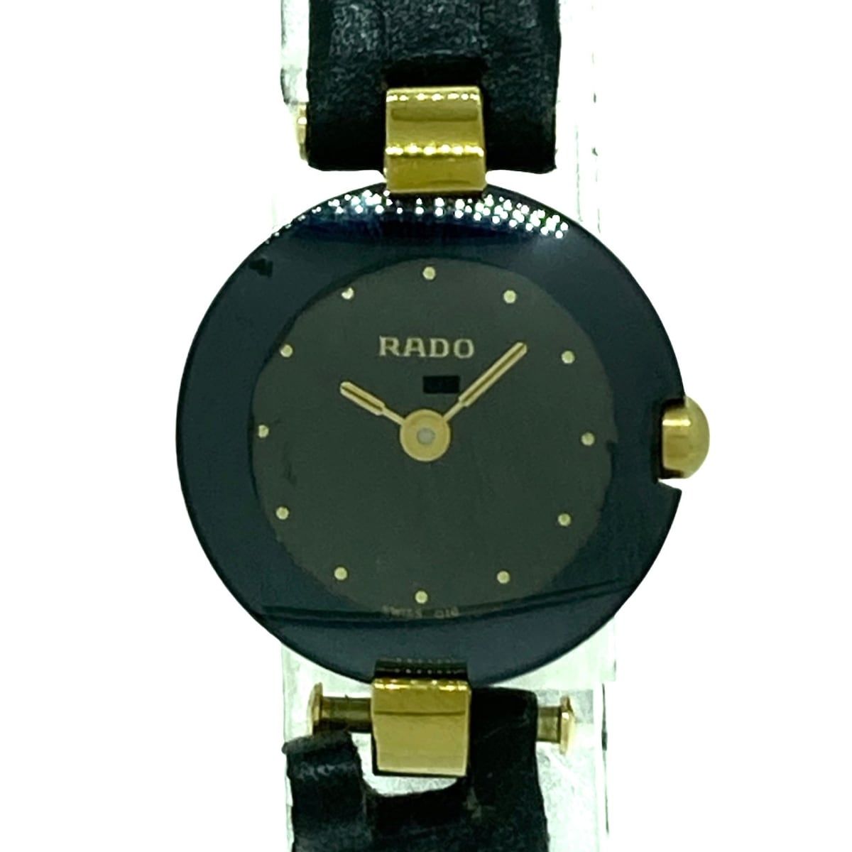 RADO(ラドー) 腕時計 クポール 204.4079.4N レディース 黒 - メルカリ