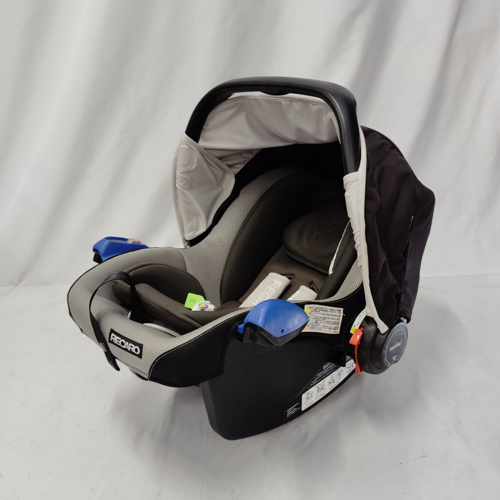 美品 RECARO レカロ ベビーシート アイウォーク CS+ ブラウン 茶