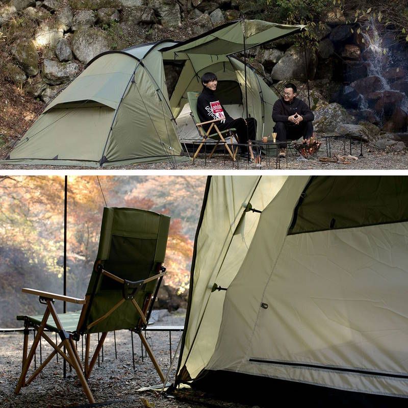 4段 アウトドアチェア