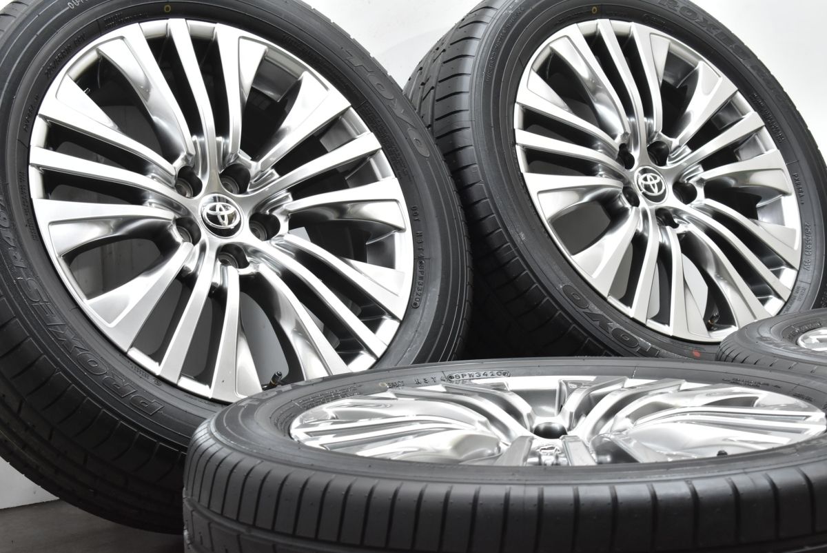 新車外し☆80ハリアー純正 225/55R19 ハリアー RAV4等に☆新車外し 