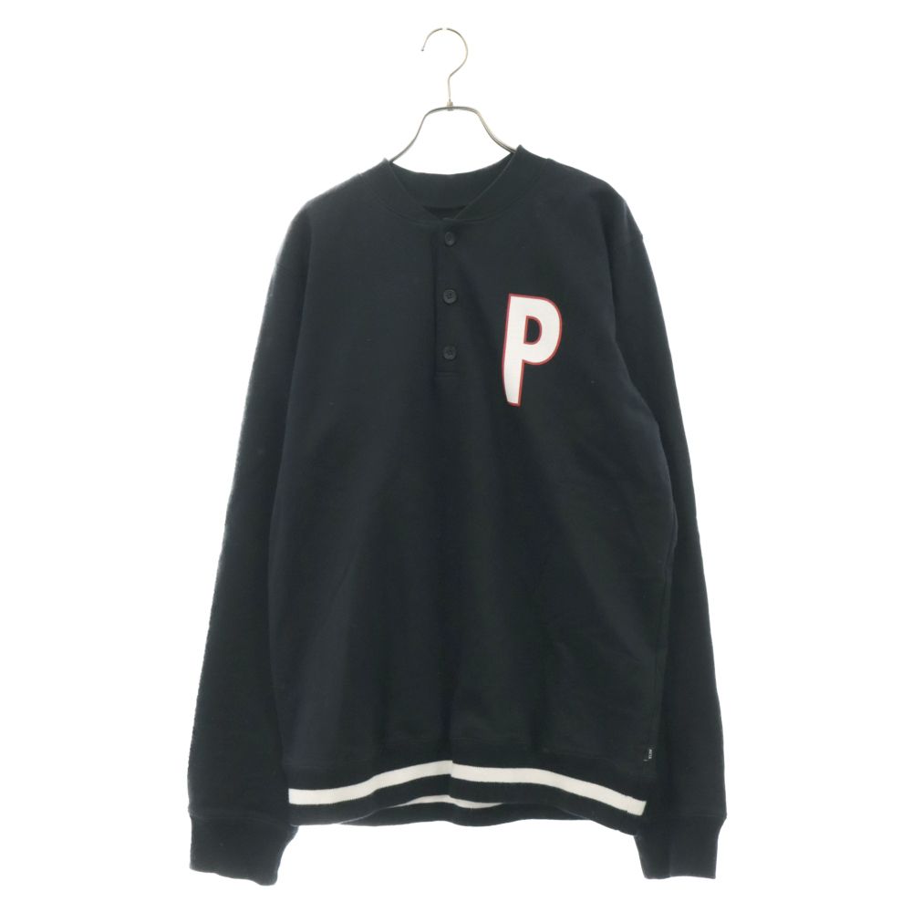 Patta (パタ) ヘンリーネック スウェットトレーナー ブラック