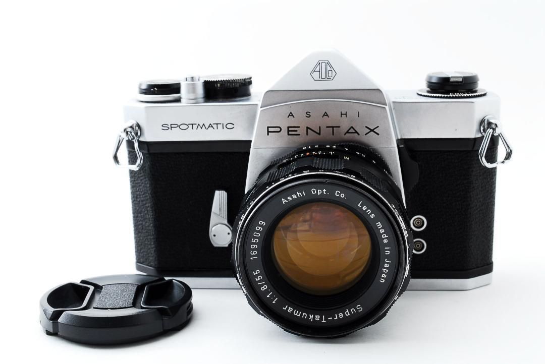 PENTAX SP フィルム一眼 55mm F1.8 単焦点レンズ付 S050-