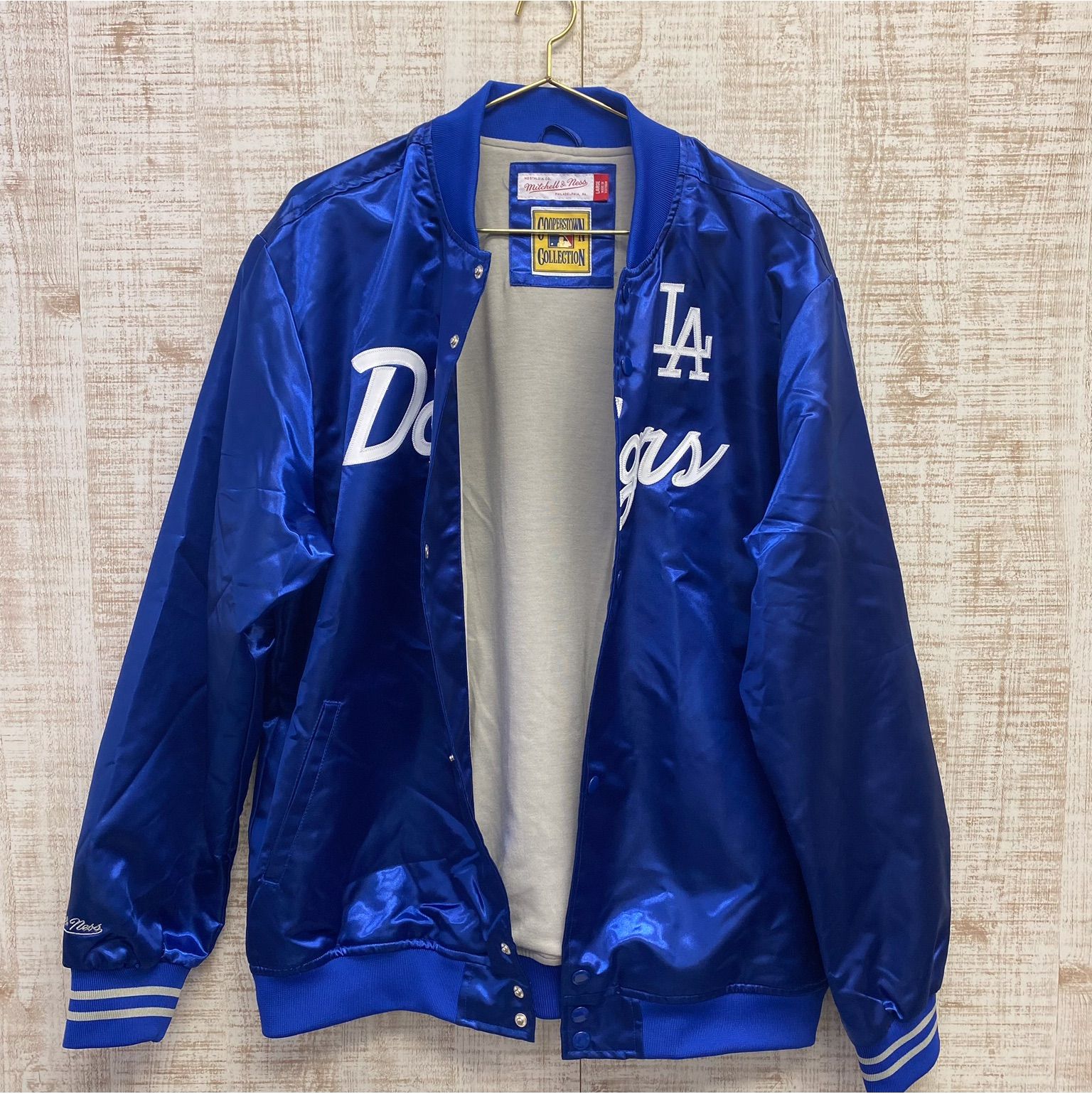 cooperstown collection LA スタジャン サイズL 古着 - メルカリ