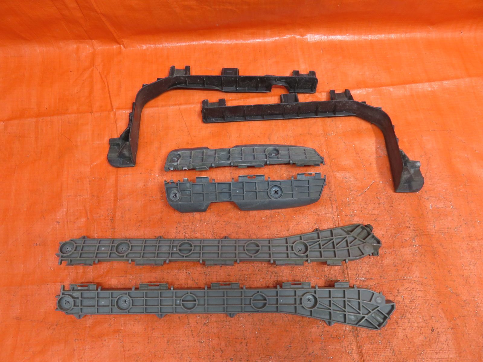 LA2397 アルファード/ヴェルファイア 20系 リアバンパー/サポートリテーナー 6点 /純正 52155-58020 ANH20W ANH25W GGH20W GGH25W