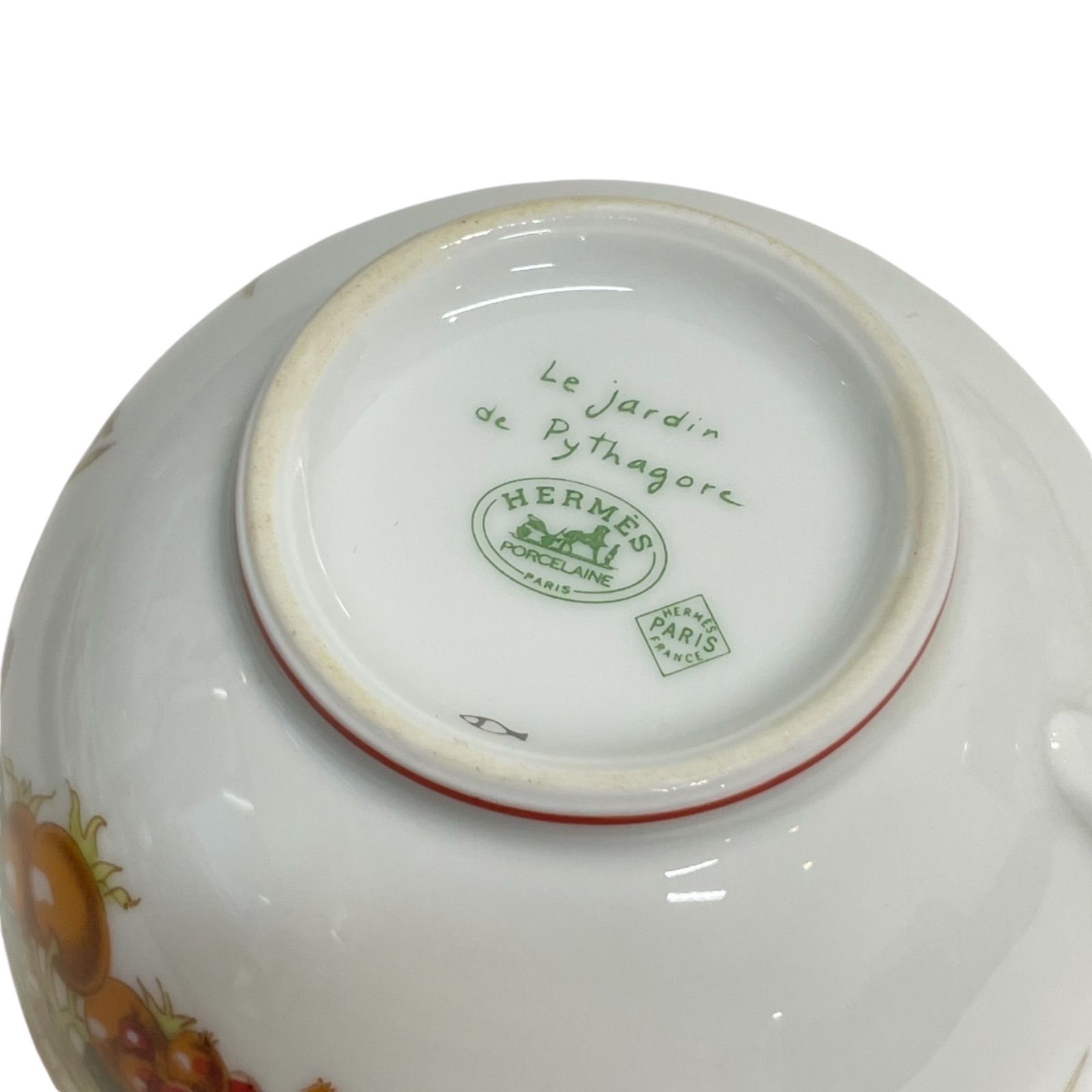 未使用保管品　HERMES エルメス　ピタゴラス　16.5cmプレート2枚セット エルメス / HERMES ピタゴラス カップ＆ソーサー 中古