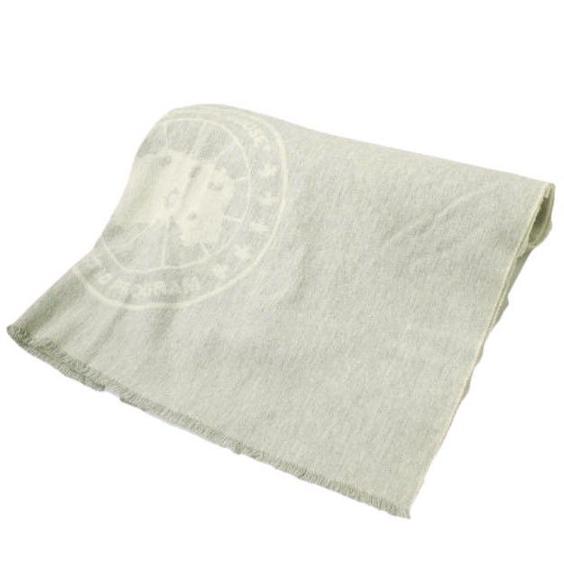 CANADA GOOSE カナダグース イタリア製 LOGO BLANKET SCARF ロゴ