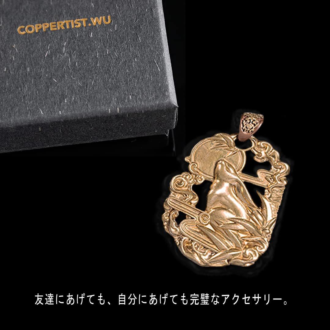 色: 925シルバー】COPPERTIST.WU ウサギペンダント 兎 干支-