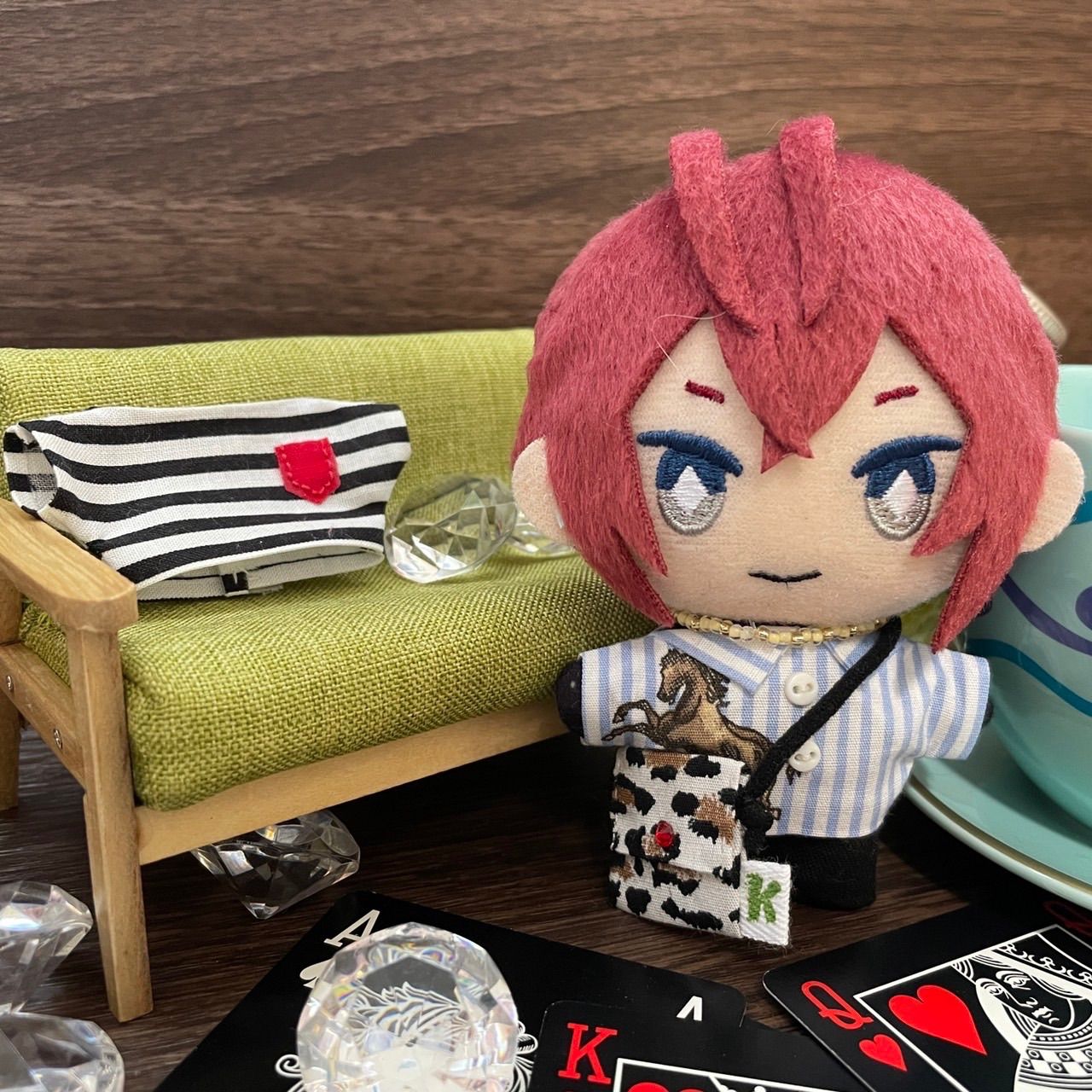 ボーダーとストライプのおしゃれ服セット　Ａ