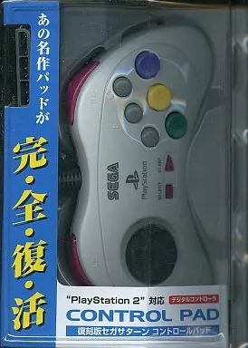 PS2ハード 復刻版セガサターンコントロールパッド ホワイト
