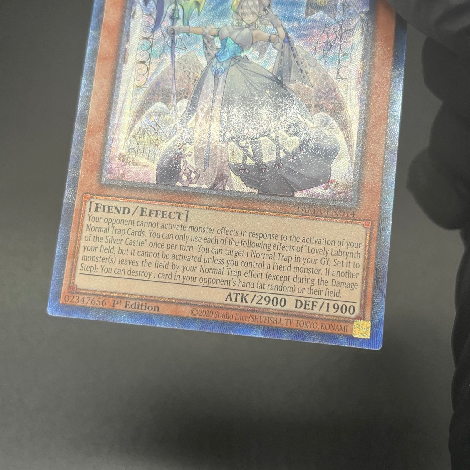 遊戯王 白銀の城のラビュリンス/コレクターズレア/英語/1st/北米