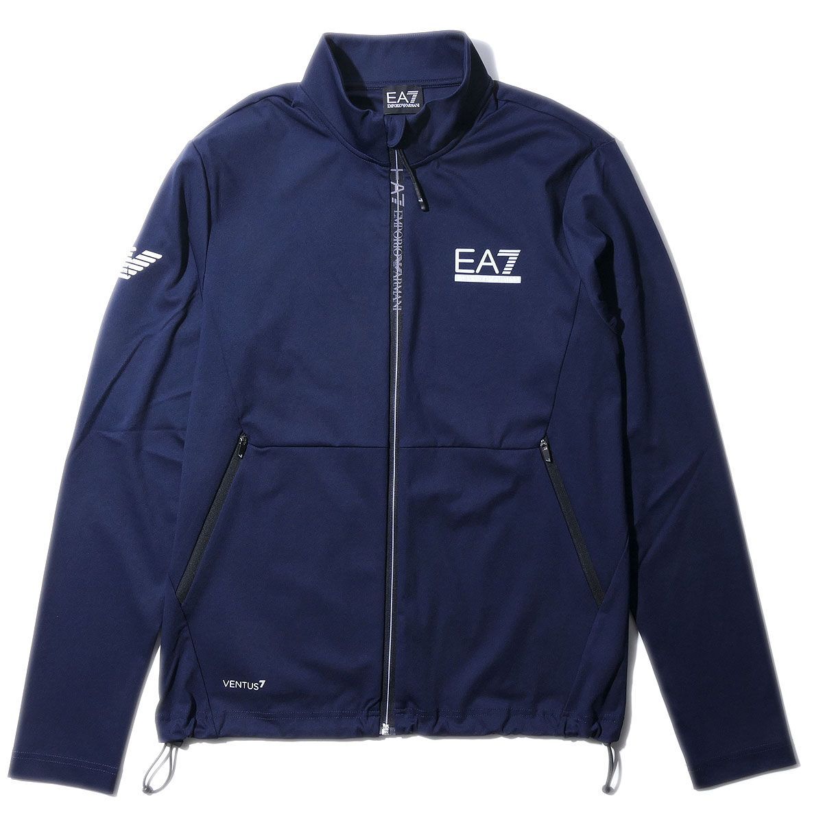新品 EA7 GOLF ストレッチナイロン トラックジャケット 3DPM89 PJUFZ 