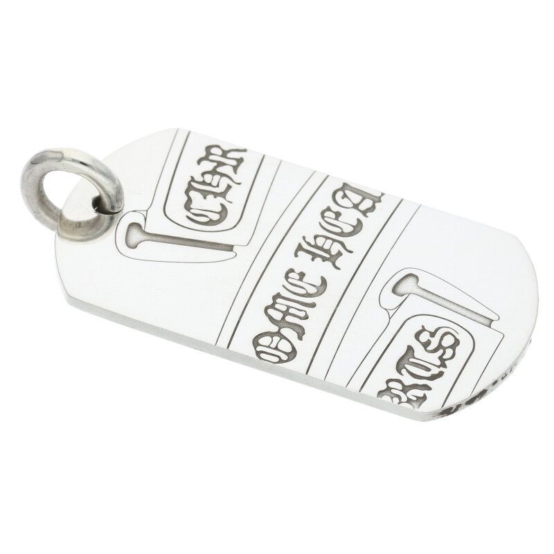 クロムハーツ D/TAG LRG LTD 東京限定ラージドッグタグネックレス  