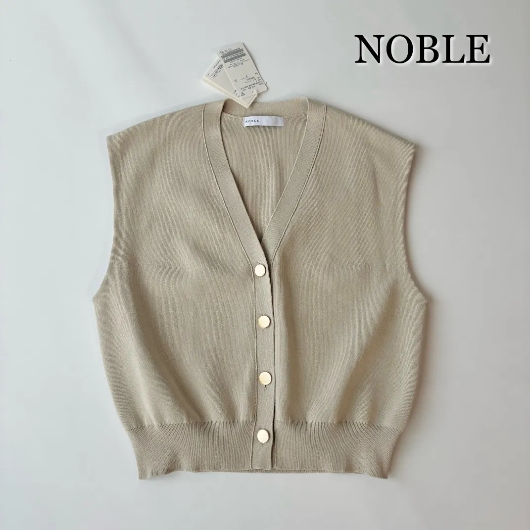 2025年最新】NOBLE CO/PE ニットベストの人気アイテム - メルカリ