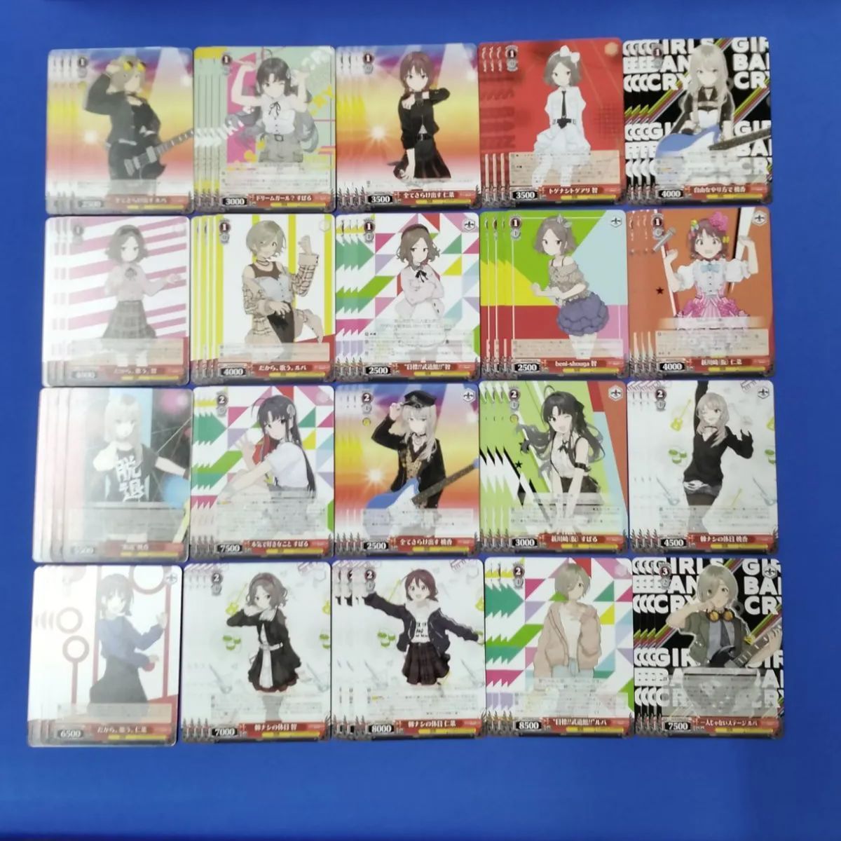 ヴァイスシュヴァルツ　ガールズバンドクライ　ガルクラ ノーマル4コン プレミアムブースター ガールズバンドクライ ｜ ヴァイス