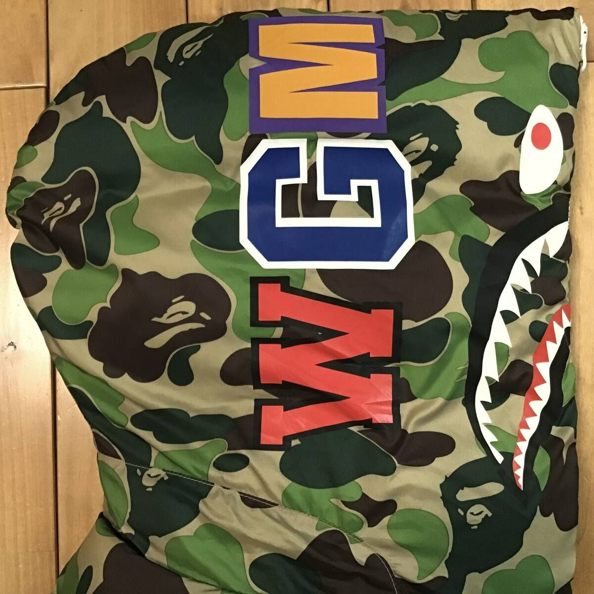 BAPE × Adidas Shark Hoodie Down Jacket Sサイズ a bathing ape 