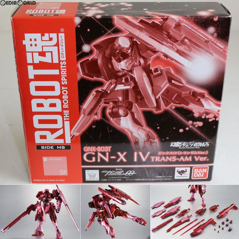  魂ウェブ商店限定 ROBOT魂(SIDE MS) ジンクスIV(トランザムVer.) 劇場版 機動戦士ガンダム00(ダブルオー) -A wakening of the Trailblazer- 完成品 可動フィギュア バンダイ その他