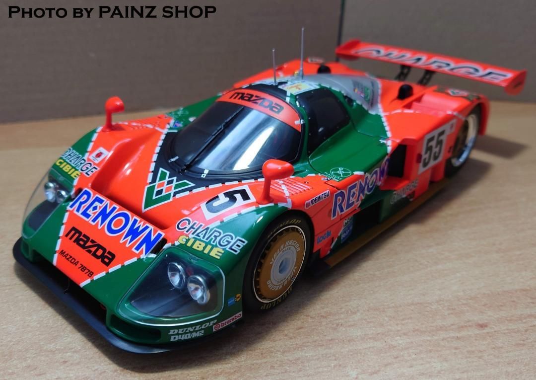 1/18 マツダ787B ルマン1991優勝車 MAZDA CMR製ダイキャスト - メルカリ