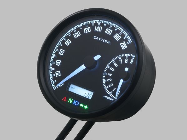 W 電気式スピード＆タコメーター