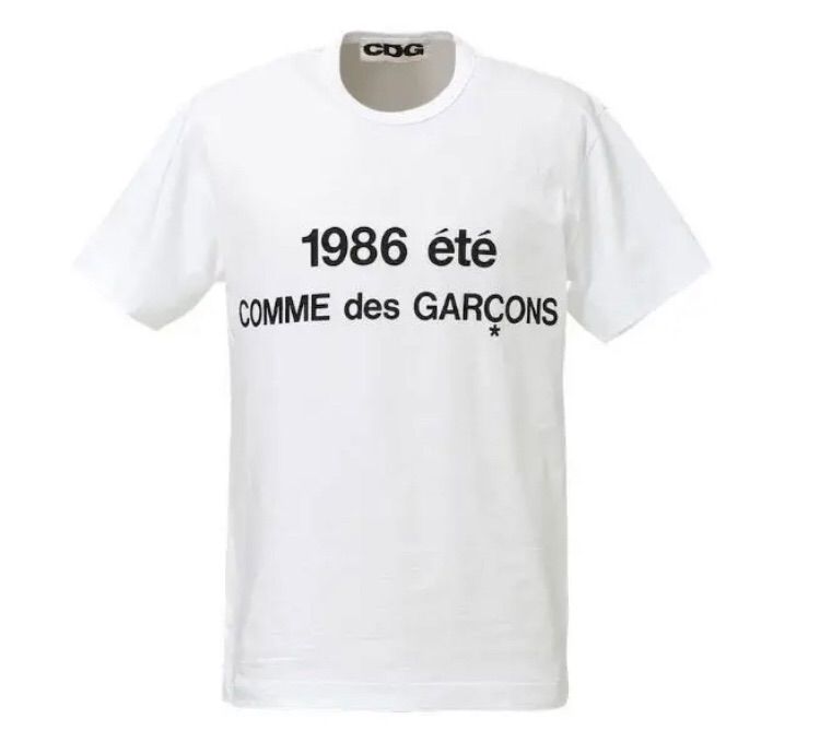 【未使用】1986 ete CDG コムデギャルソン 半袖Tシャツ