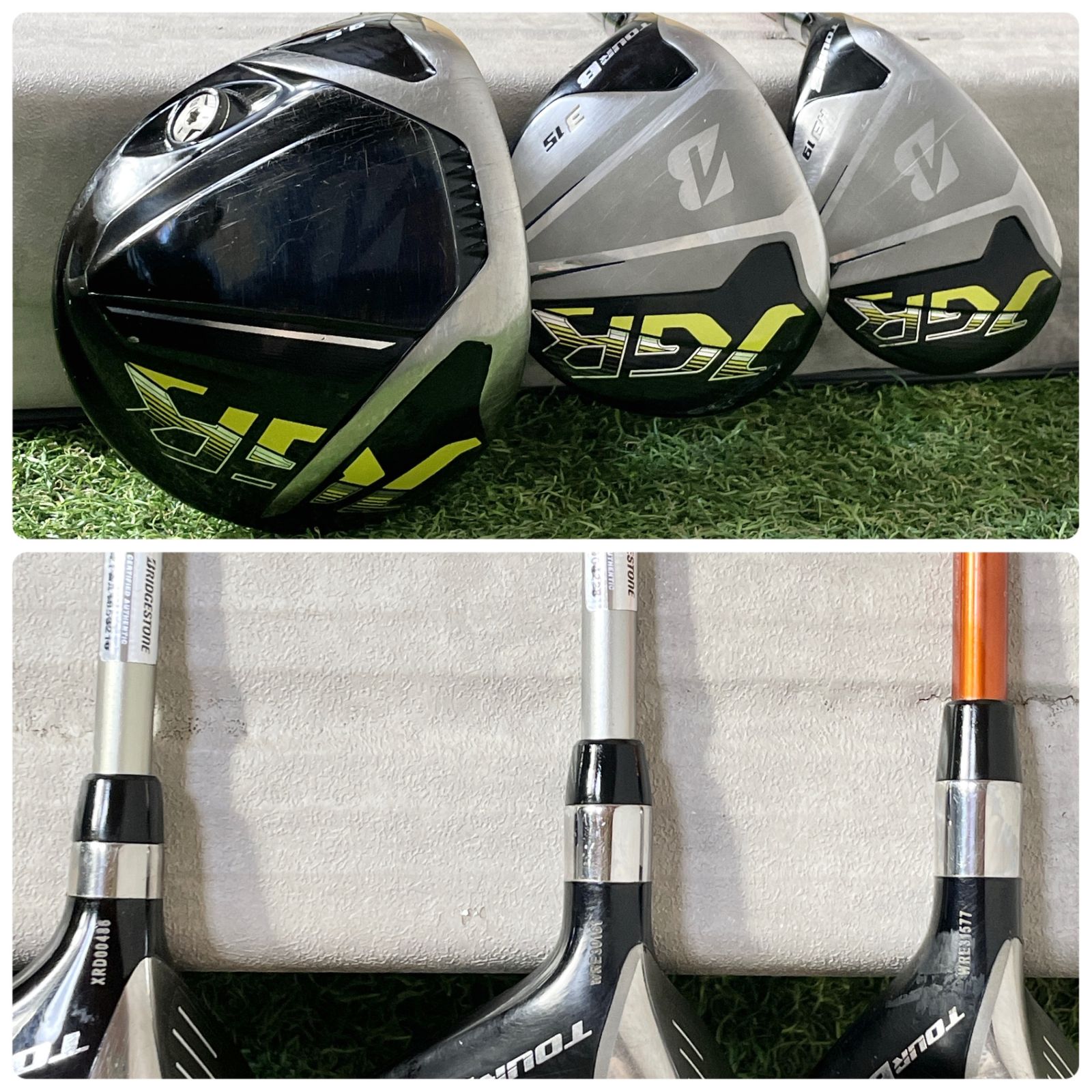 【レフティ/CB新品】ブリヂストン JGR ゴルフクラブセット 11本 S 左用 貴重レフティ】BRIDGESTONE TOUR B JGR ゴルフクラブセット 11本
