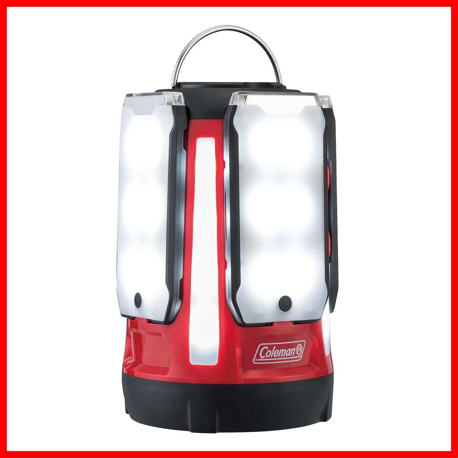【新着商品】LED 防災 クアッドマルチパネルランタン 停電 充電式 コールマン(Coleman) アウトドア キャンプ