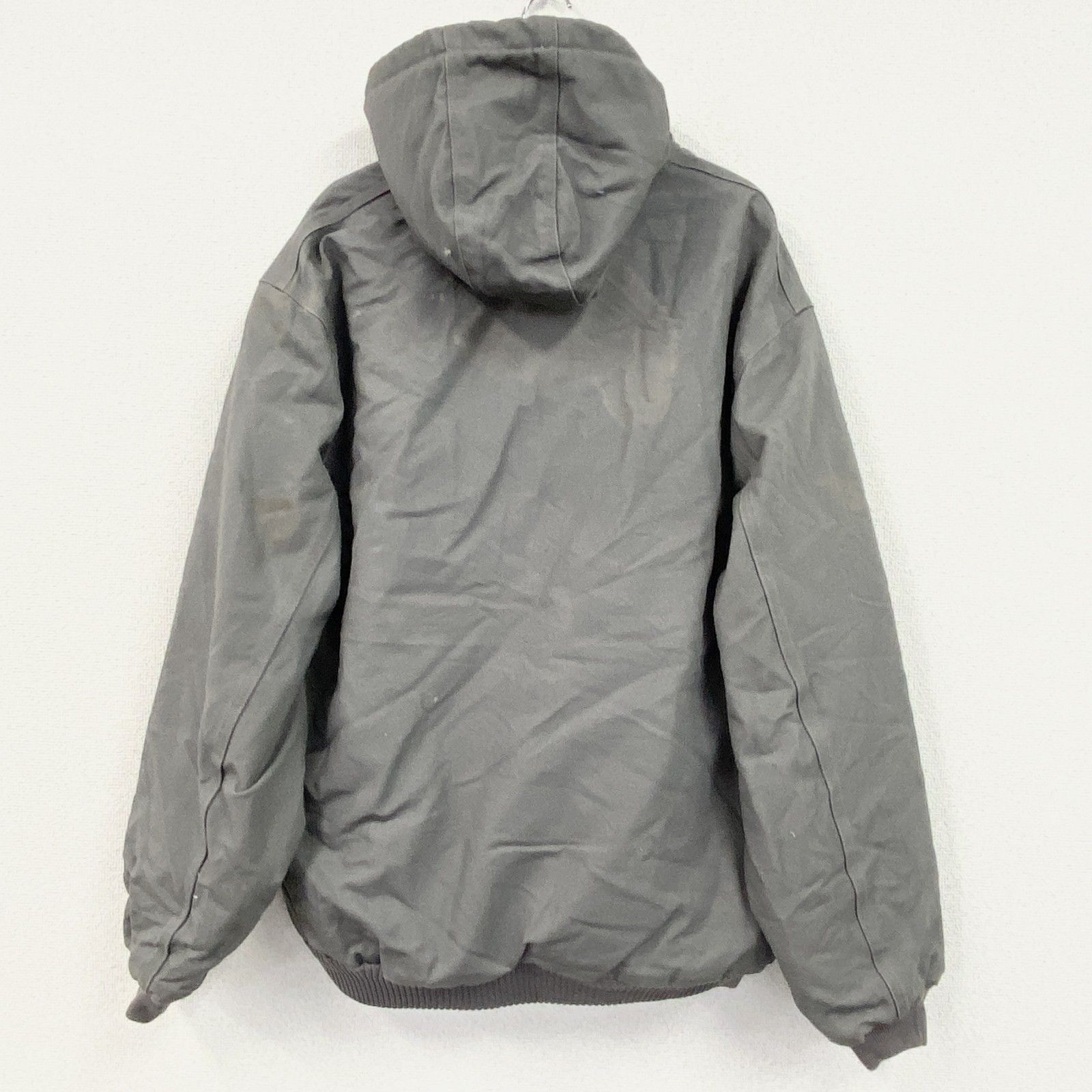 古着 Carhartt カーハート アクティブジャケット アクティブパーカー ダック地 グレー 2XLサイズ