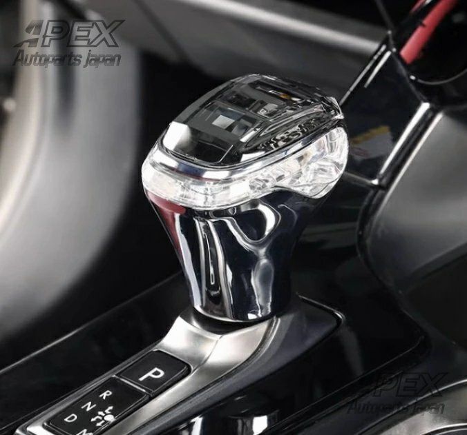 レクサス NX260 RX350h 500h 450h 2025 LED 水晶 シフトノブ 1個 7色切替式ZYL878
