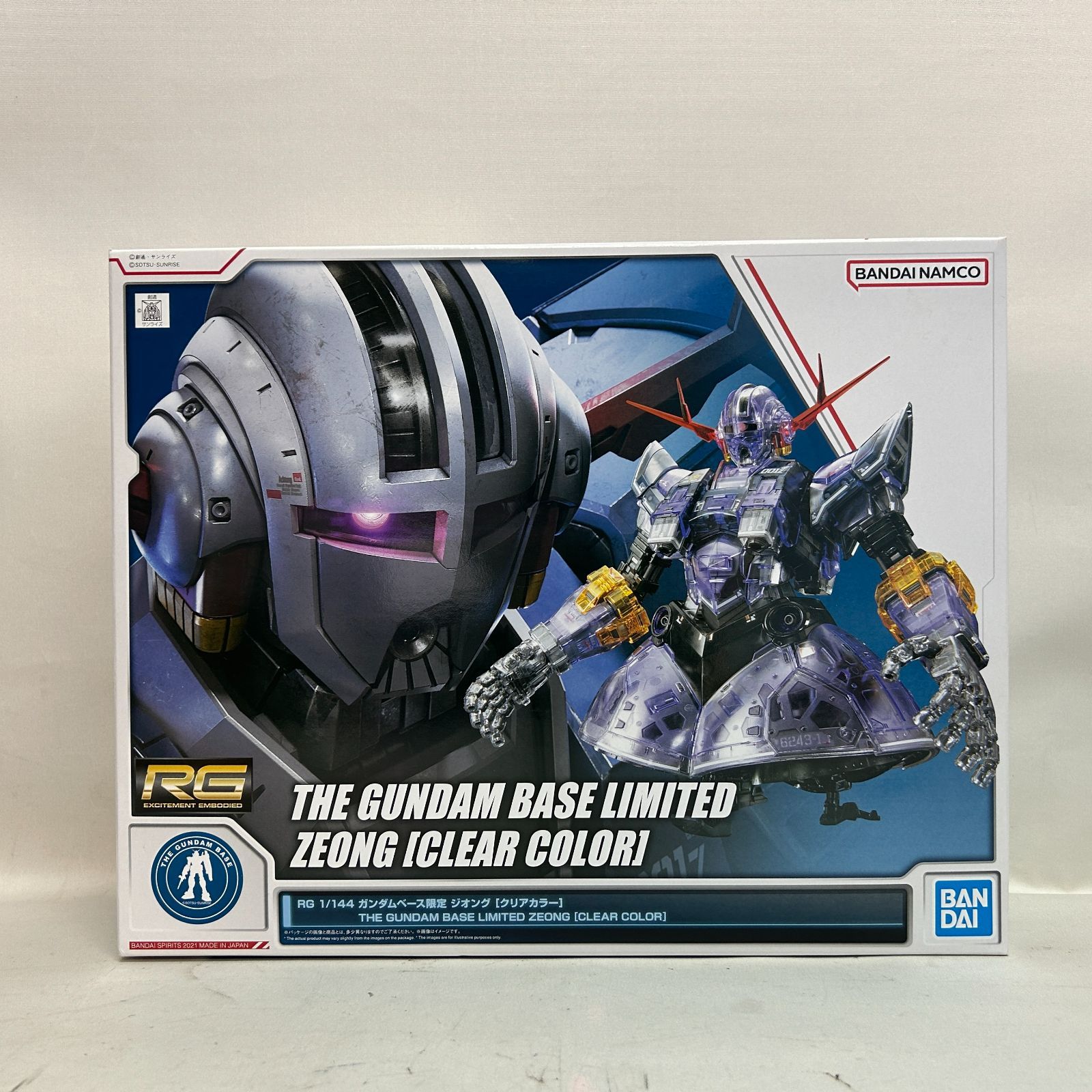 RG 1/144 ガンダムベース限定 ジオング[クリアカラー] − 商品