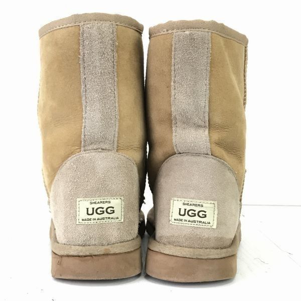 UGG/アグ☆ミドルクラシック/ムートンブーツ【24.0/キャメル系】◇WB61