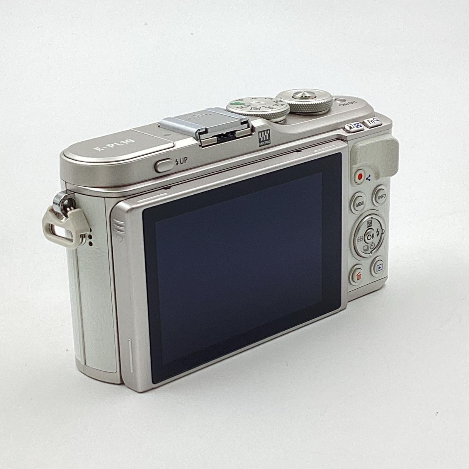 800シャッター以下　保証付　OLIMPUS PEN E-PL10 Amazon | OLYMPUS ミラーレス一眼カメラ PEN E-PL10 EZダブル