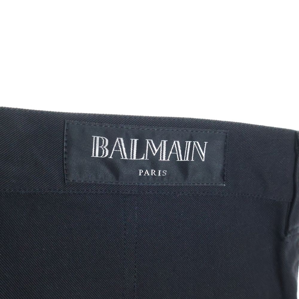 BALMAIN (バルマン) バイカーサルエルクロップドカーゴパンツ